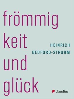 cover image of Frömmigkeit und Glück
